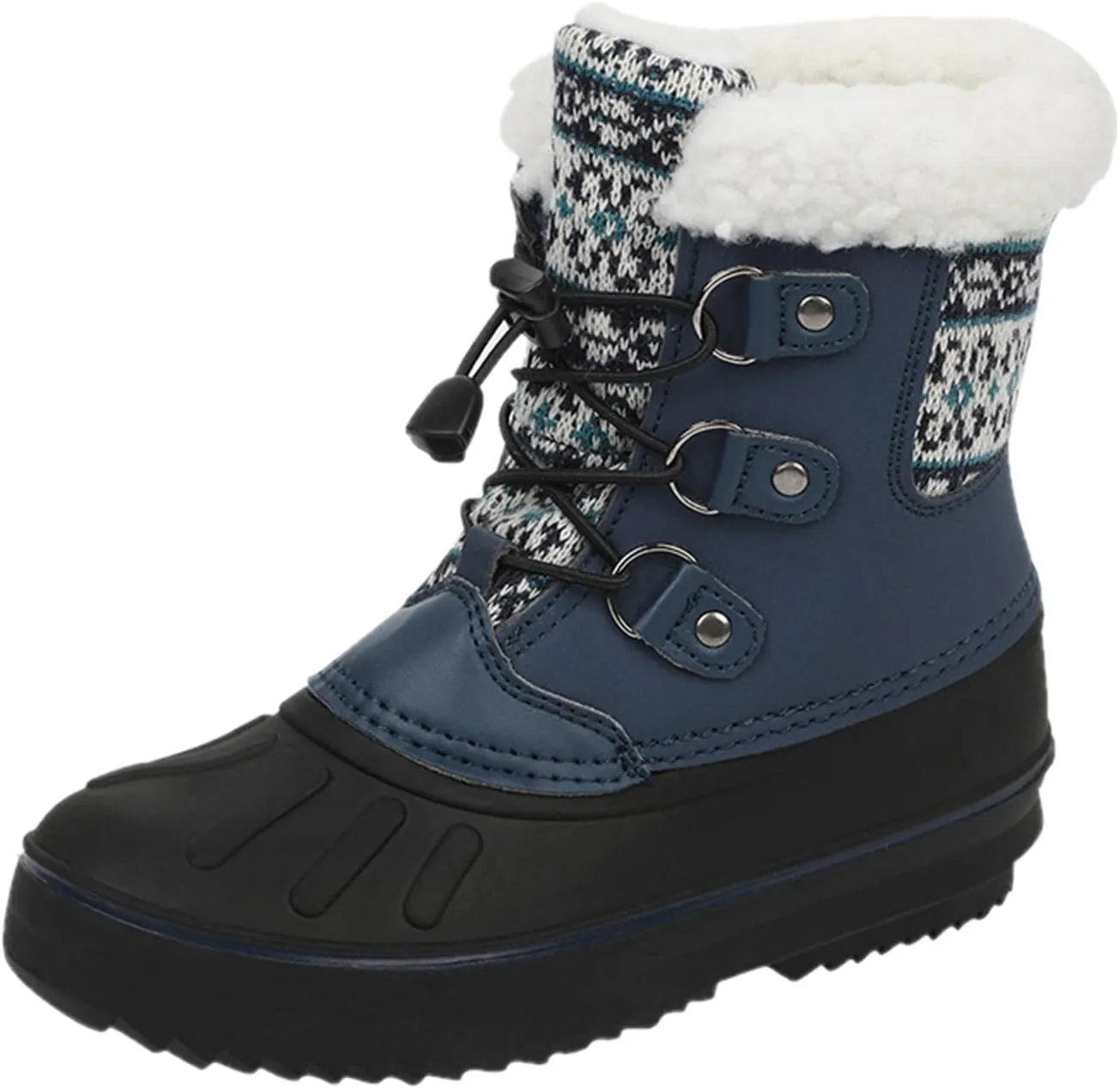 Kids Shoes Snow Boots Girls Boys OutdoorBoots Warm Boots With Cotton Snow Boots High Heel Boots Boots for Girls Size 2