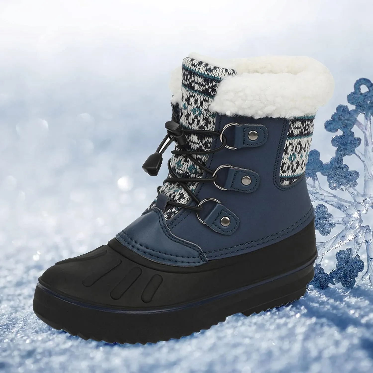 Kids Shoes Snow Boots Girls Boys OutdoorBoots Warm Boots With Cotton Snow Boots High Heel Boots Boots for Girls Size 2