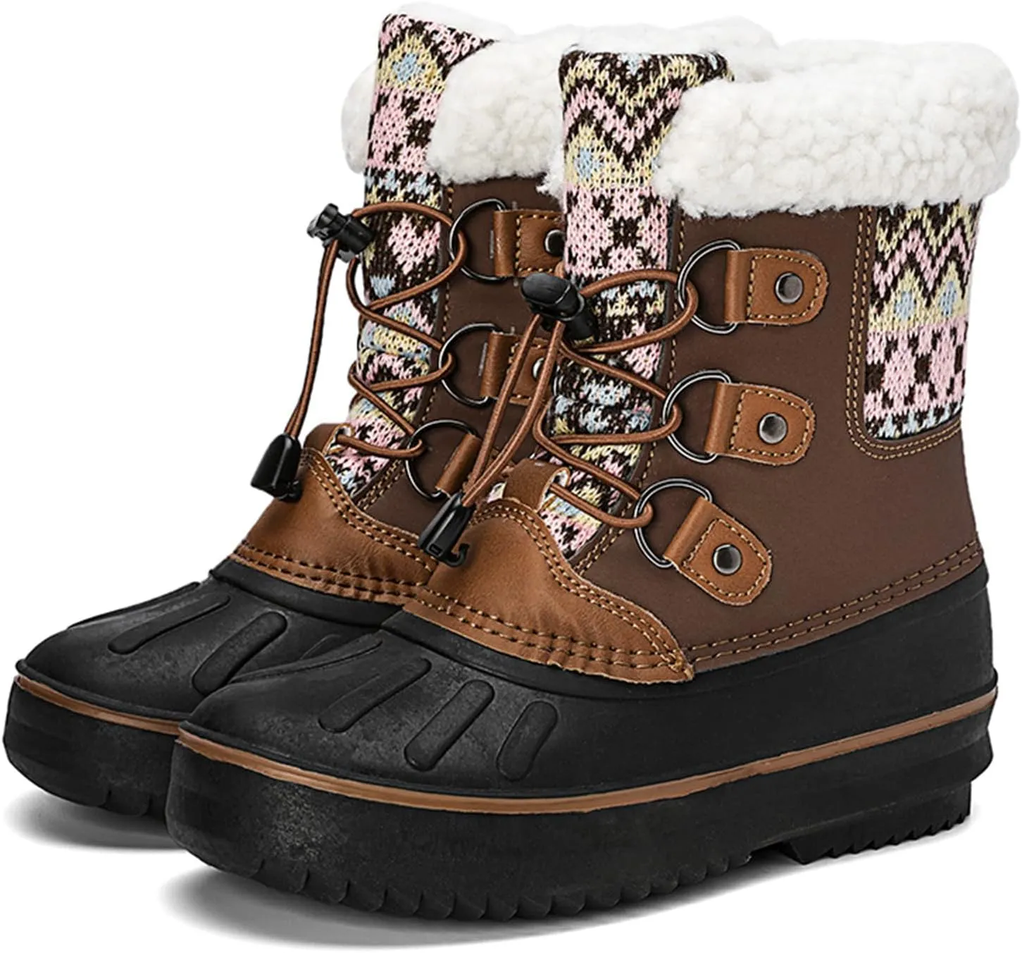Kids Shoes Snow Boots Girls Boys OutdoorBoots Warm Boots With Cotton Snow Boots High Heel Boots for Winter Fashion Boot