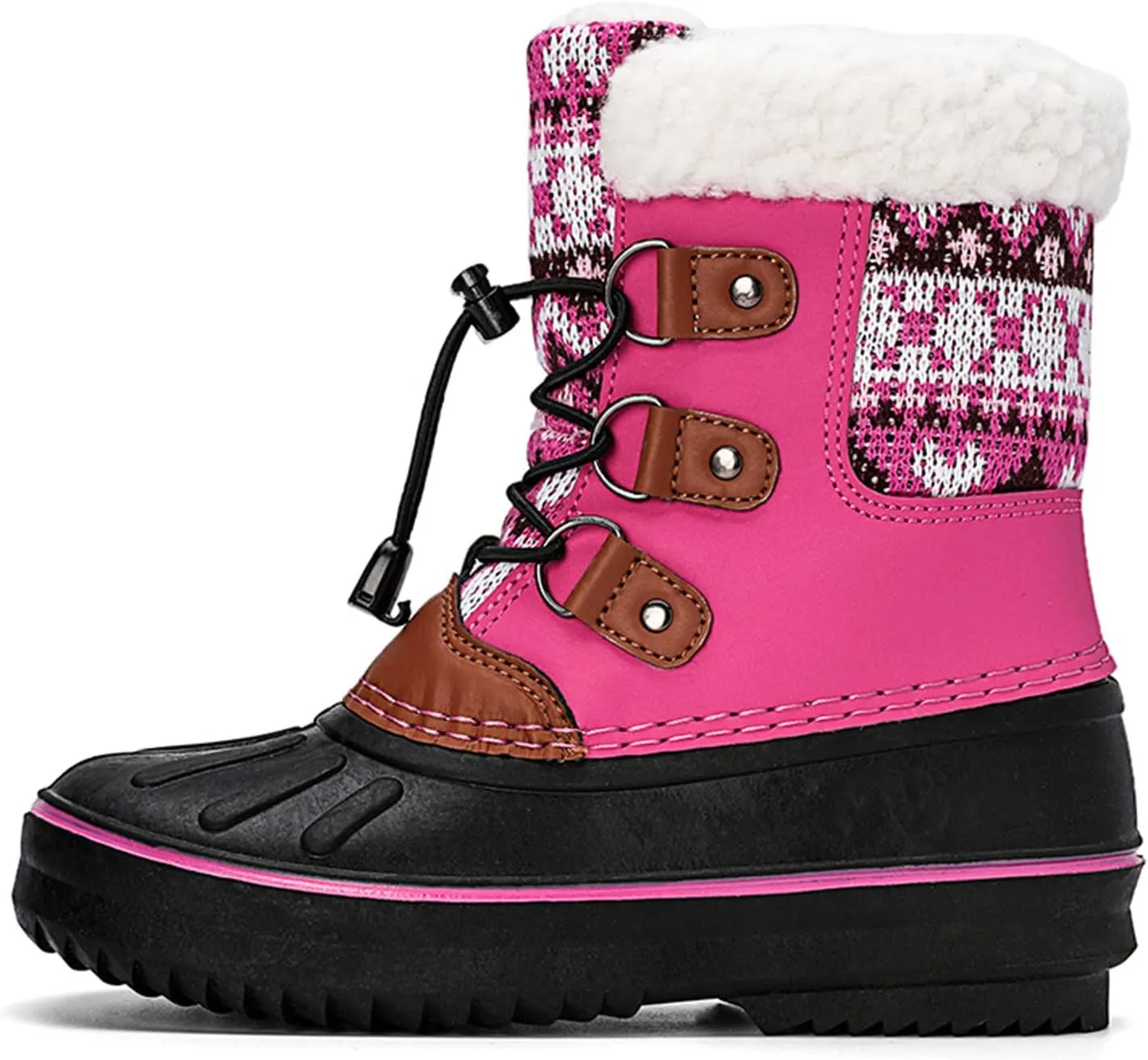 Kids Shoes Snow Boots Girls Boys OutdoorBoots Warm Boots With Cotton Snow Boots High Heel Boots for Winter Fashion Boot