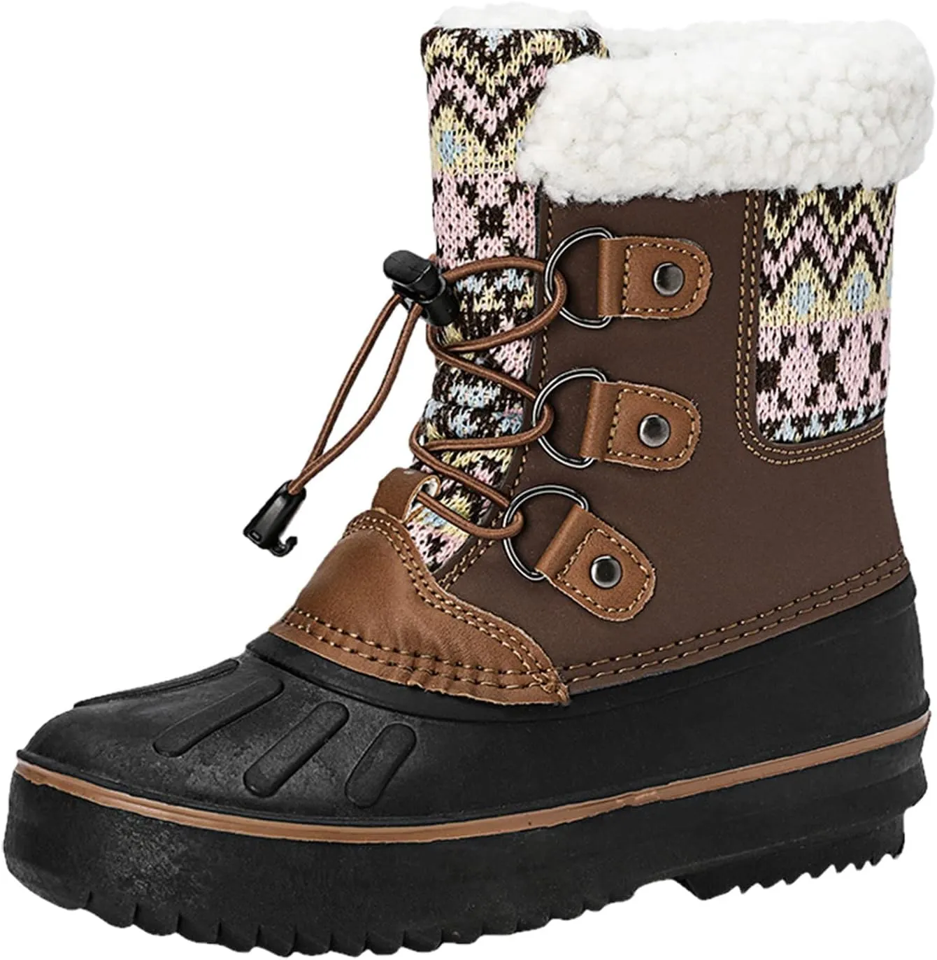 Kids Shoes Snow Boots Girls Boys OutdoorBoots Warm Boots With Cotton Snow Boots High Heel Boots for Winter Fashion Boot