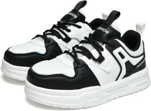 Kids Sneakers Lightweight Skateboard Shoes Non-Slip Walking Sports Shoes for Little Big Kids Unisex-Child Boys Girls