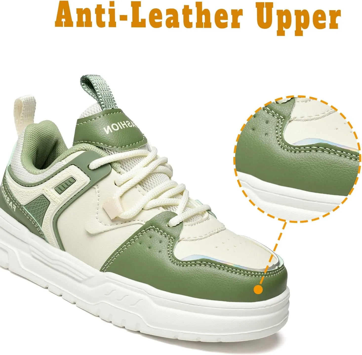 Kids Sneakers Lightweight Skateboard Shoes Non-Slip Walking Sports Shoes for Little Big Kids Unisex-Child Boys Girls