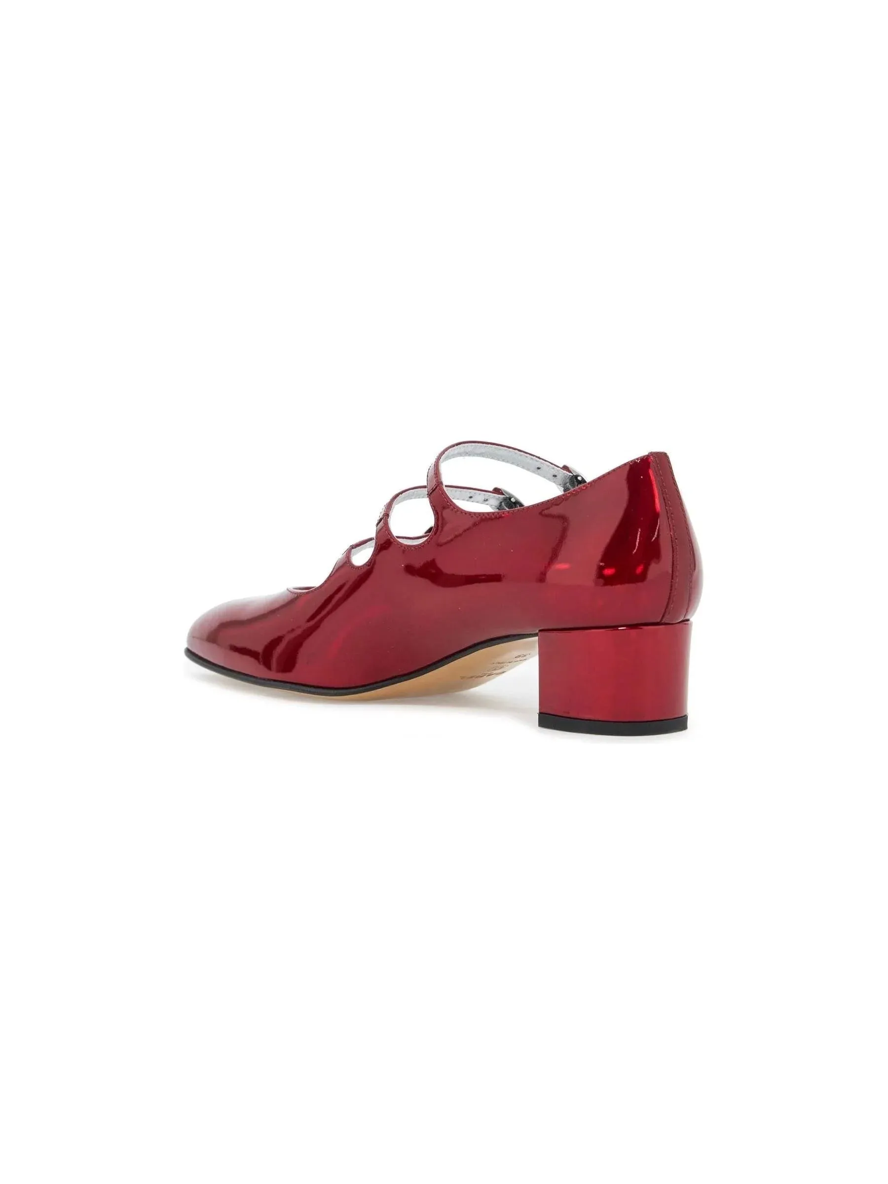 Kina Metallic Mary Jane Shoes