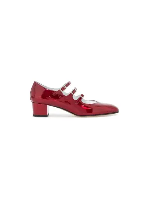 Kina Metallic Mary Jane Shoes