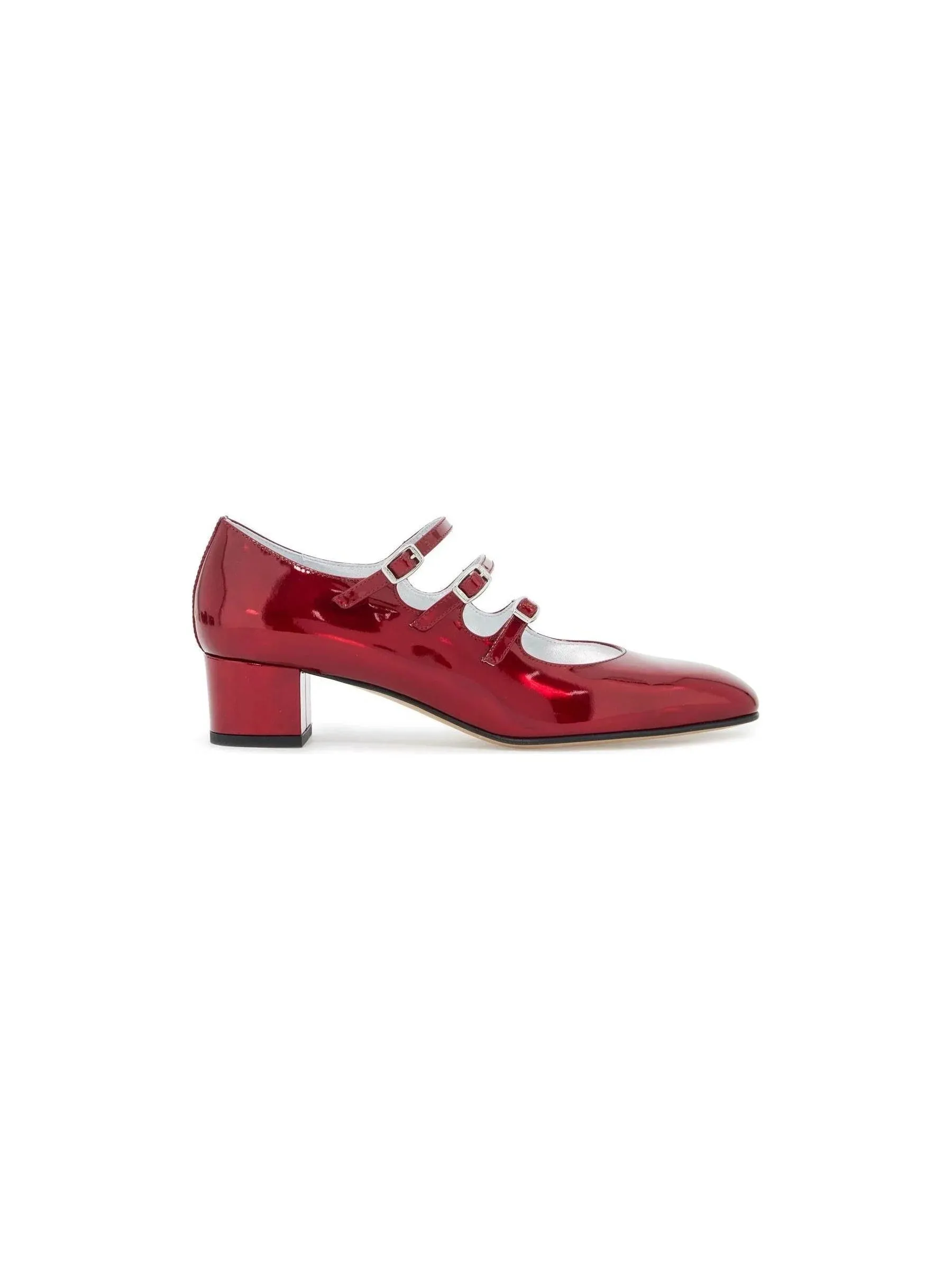 Kina Metallic Mary Jane Shoes