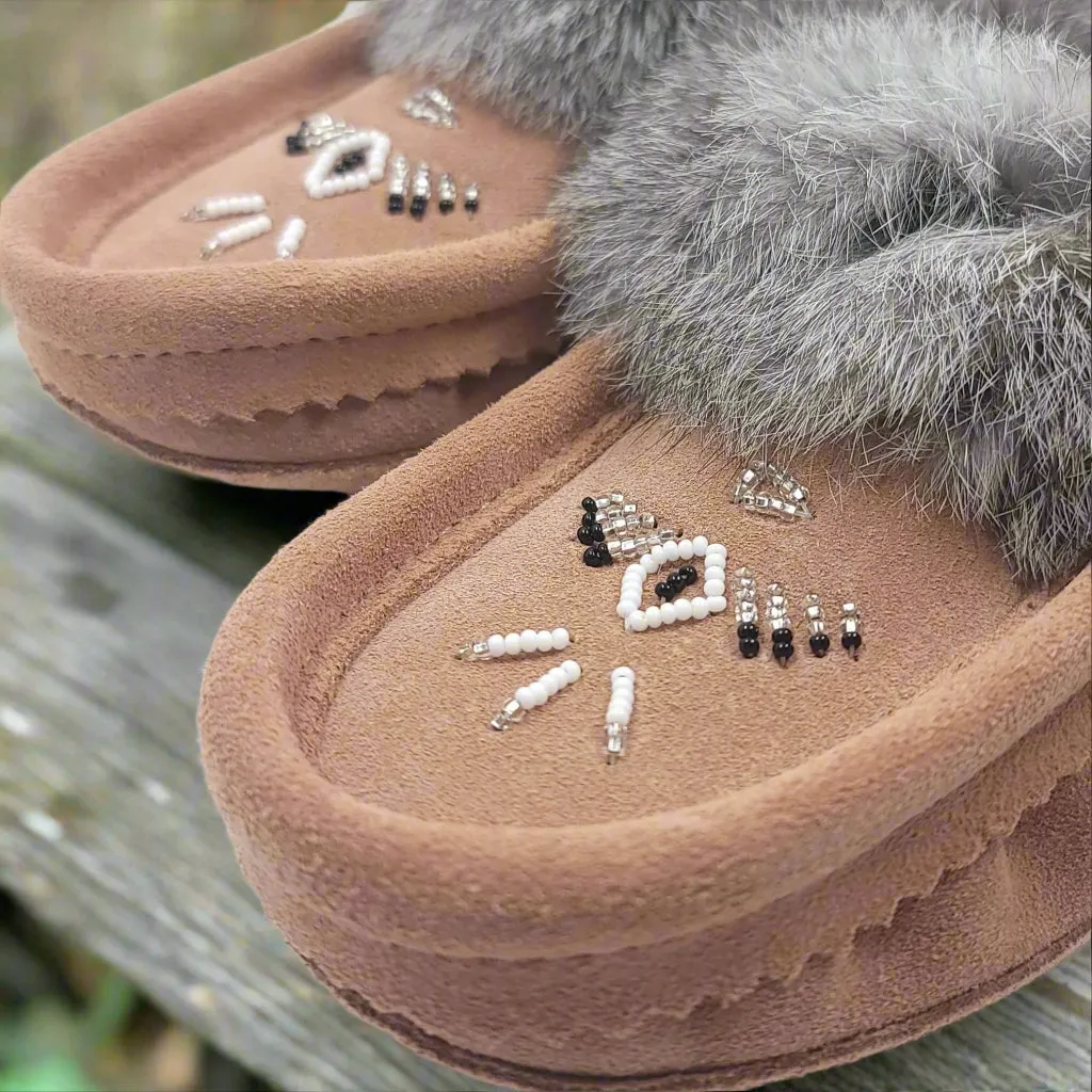 Ladies Moccasins - Laurentian Chief Moccasins Cappuccino