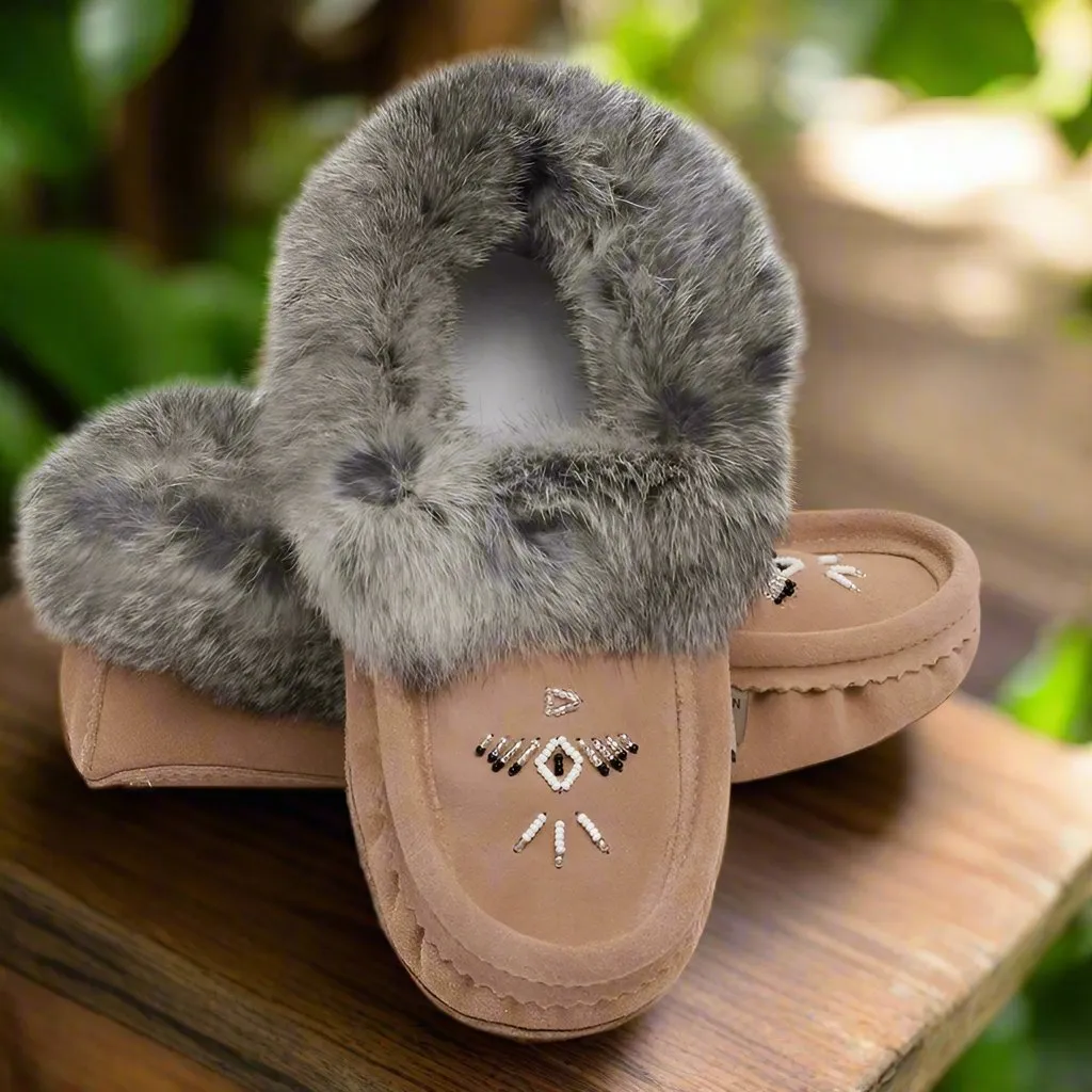Ladies Moccasins - Laurentian Chief Moccasins Cappuccino