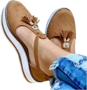 Ladmiple Sneakers For Women Walking Shoes Slip On Loafers Comfortable Fashion Dressy Casual Summer Low Top Flats Shoes