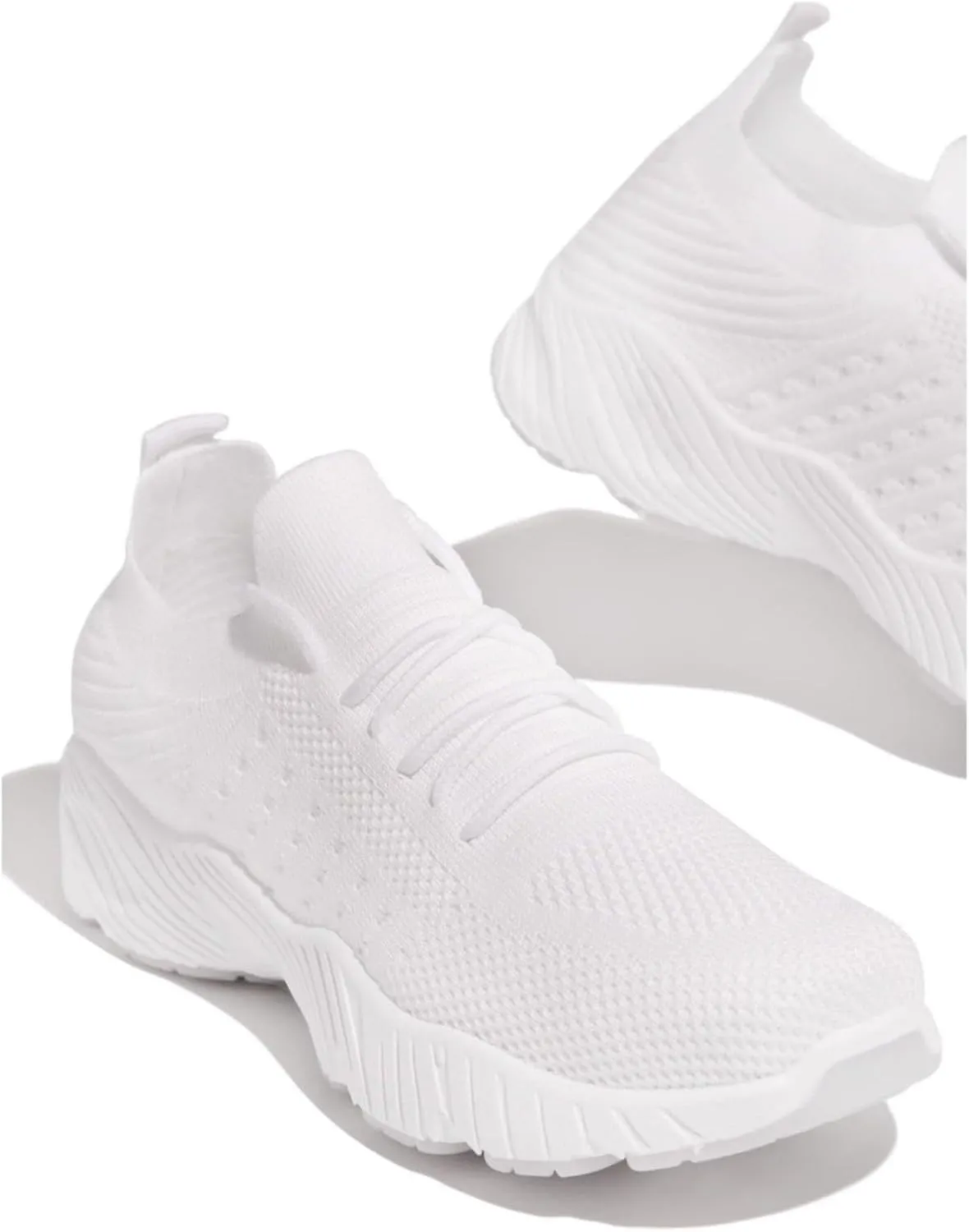 Ladmiple Tennis Shoes Womens Walking Running Comfort Light Weight Mesh Non Slip Fashion Casual Athletic Gym Slip On Sneakers