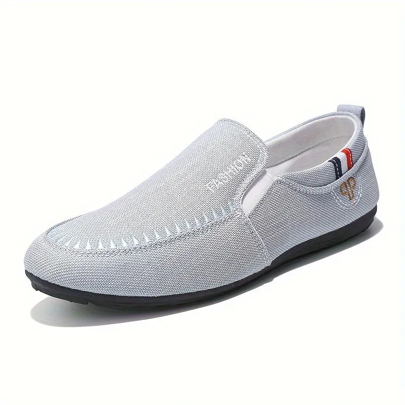 Mainalun Mens Loafers Versatile Lightweight Breathable Easy SlipOn Shoes