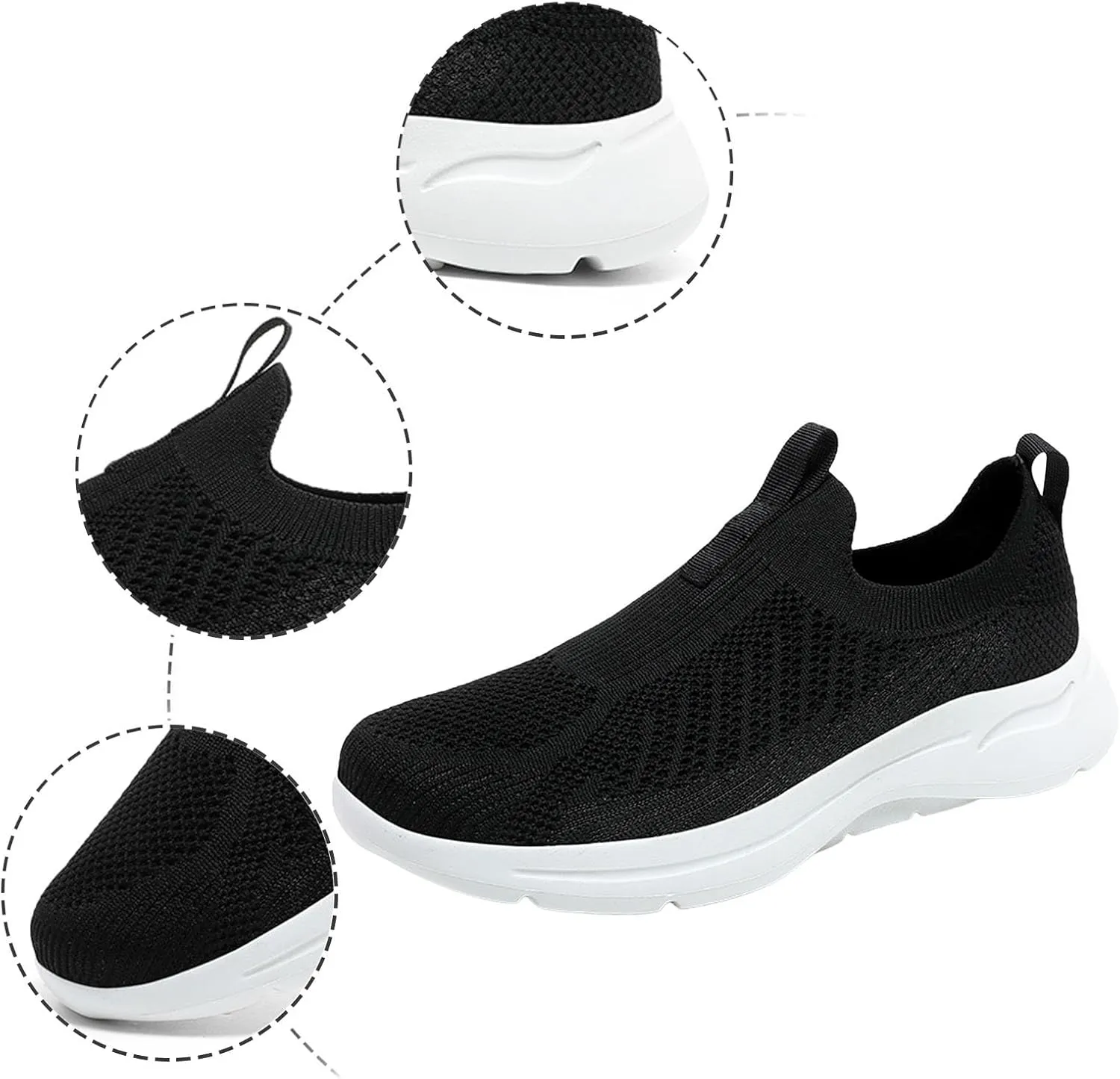 Men Sports Shoes Fashionable New Pattern Simple Solid Color Lightweight Fitting Comfortable Flat Bottomed Sneaker Men