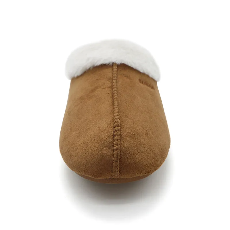 Men's & Women's Winter Slippers Memory Foam Suede House Sandals