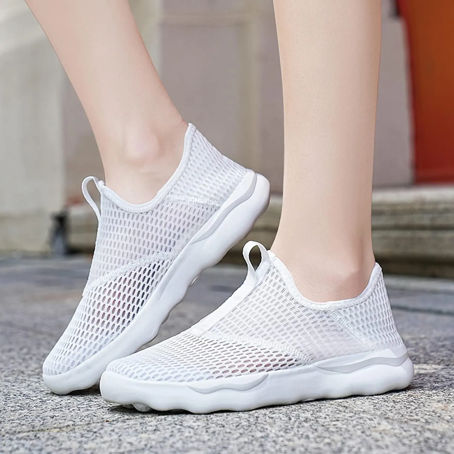 Men's Arch Support Insole Shoes Lightweight Sport Gym Jogging Walking Sneaker Outdoor Non Slip Jogging Sneakers