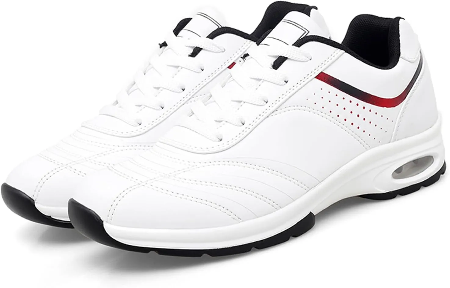 Men's Classic Casual Walking Shoes Comfortable Breathable Lightweight Tennis Shoe Soft Flat Soled Elderly Shoes