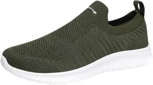 Men's Comfortable Diabetic Shoes Breathable Casual Comfortable Walking Sneaker Convenient Elderly Slip On Shoes
