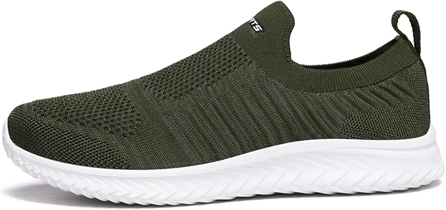 Men's Comfortable Diabetic Shoes Breathable Casual Comfortable Walking Sneaker Convenient Elderly Slip On Shoes