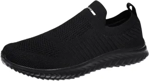 Men's Comfortable Diabetic Shoes Breathable Casual Comfortable Walking Sneaker Convenient Elderly Slip On Shoes
