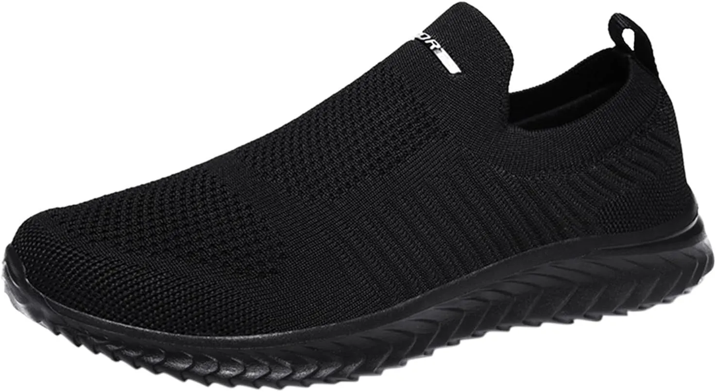 Men's Comfortable Diabetic Shoes Breathable Casual Comfortable Walking Sneaker Convenient Elderly Slip On Shoes
