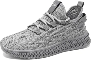 Mens Dress Shoes Casual Oxfords Shoes Knit Lightweight Womens Running Shoes Walking Casual Shoes Trendy Men Shoes Sneakers Black Tennis Shoe Loafers Shoe