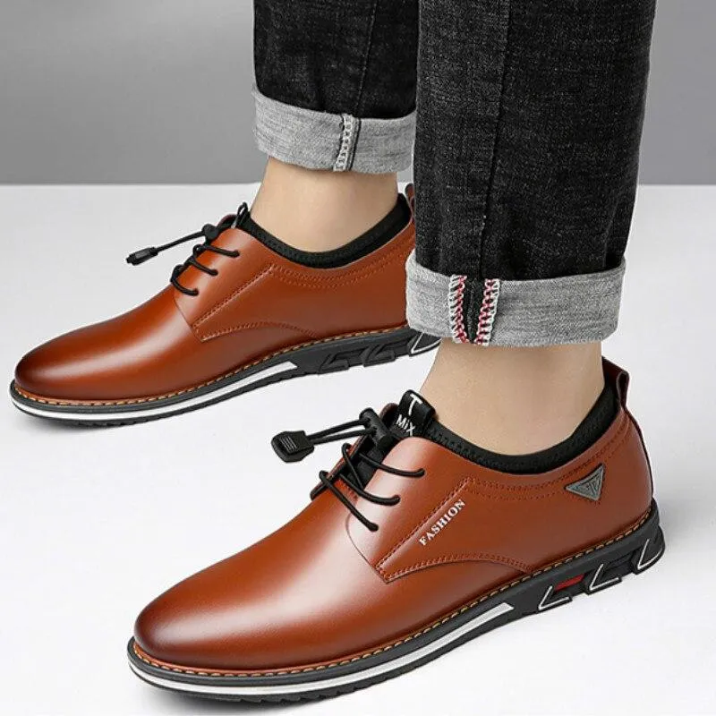 Men's Fashion Leather Moccasins Driving Shoes