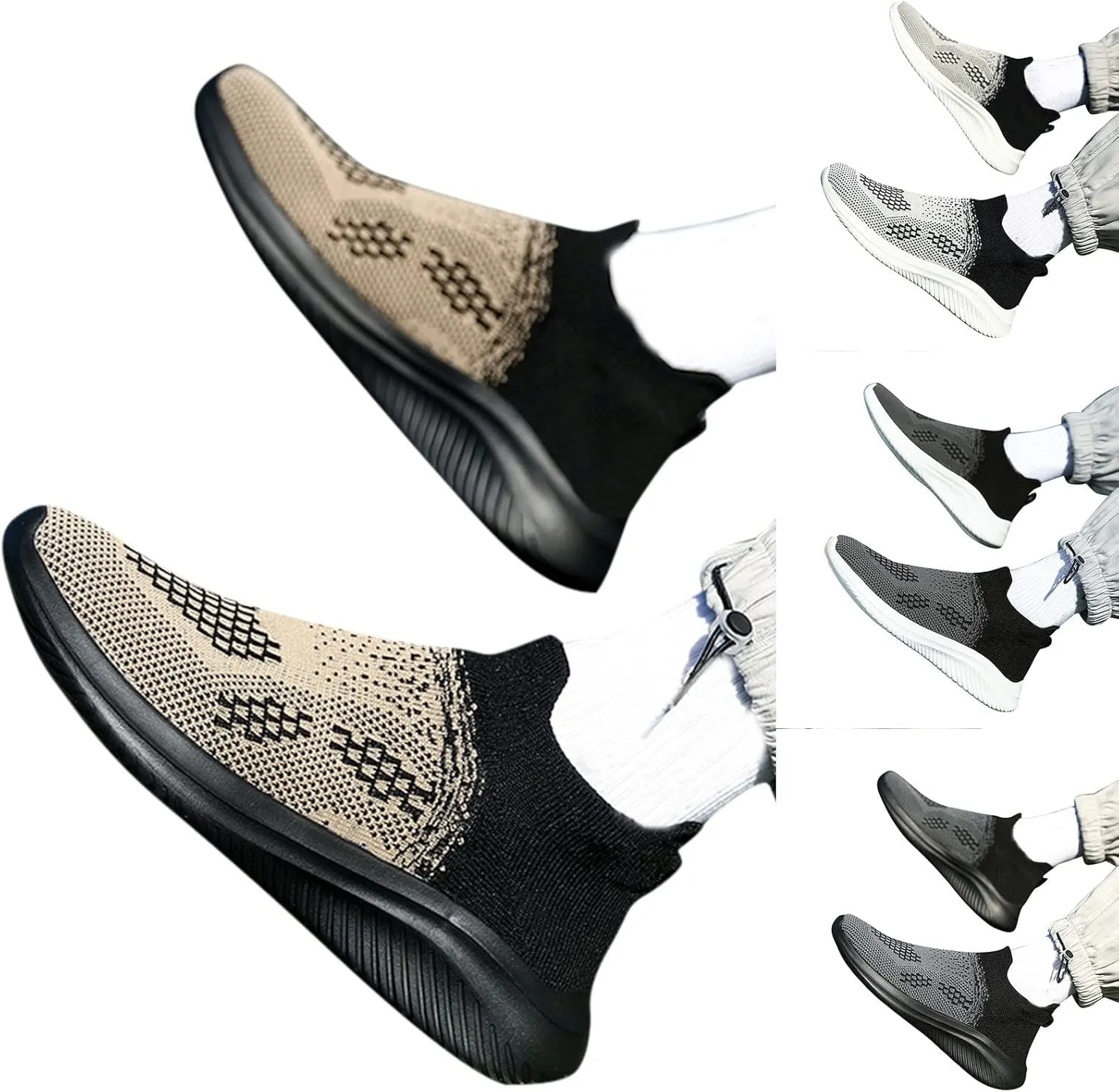 Men's Fashion Sneakers Mens Tennis Shoes Walking Shoe for Men Sneaker for Men Breathable Running Trail Sneaker
