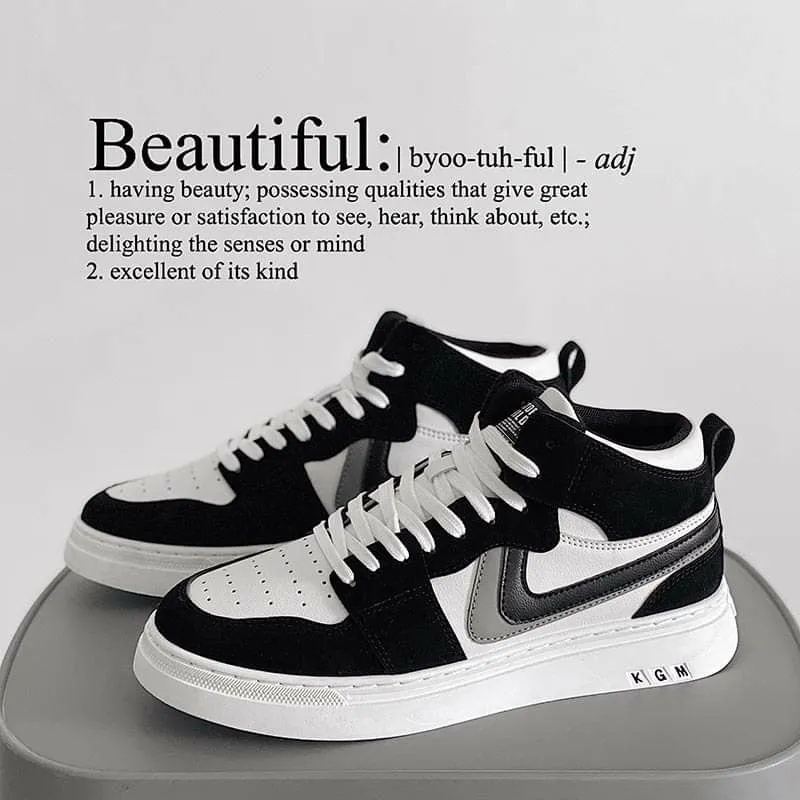 Men's Fashion Spiky Sneakers Shoes JK08