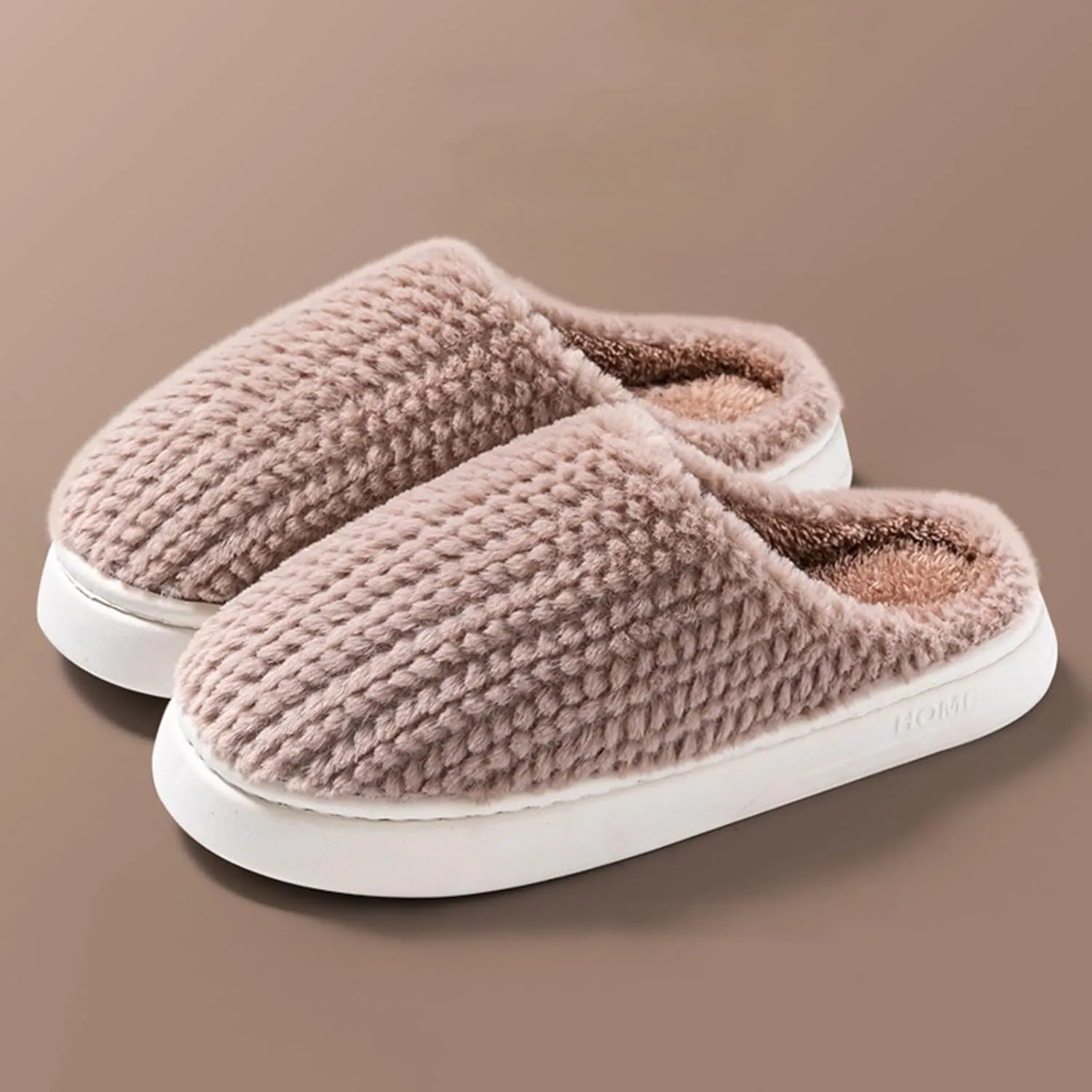 Mens House Slippers Couple Cotton Slippers Indoor Home Cotton Slippers Warm Non Slip Mens Indoor Slippers