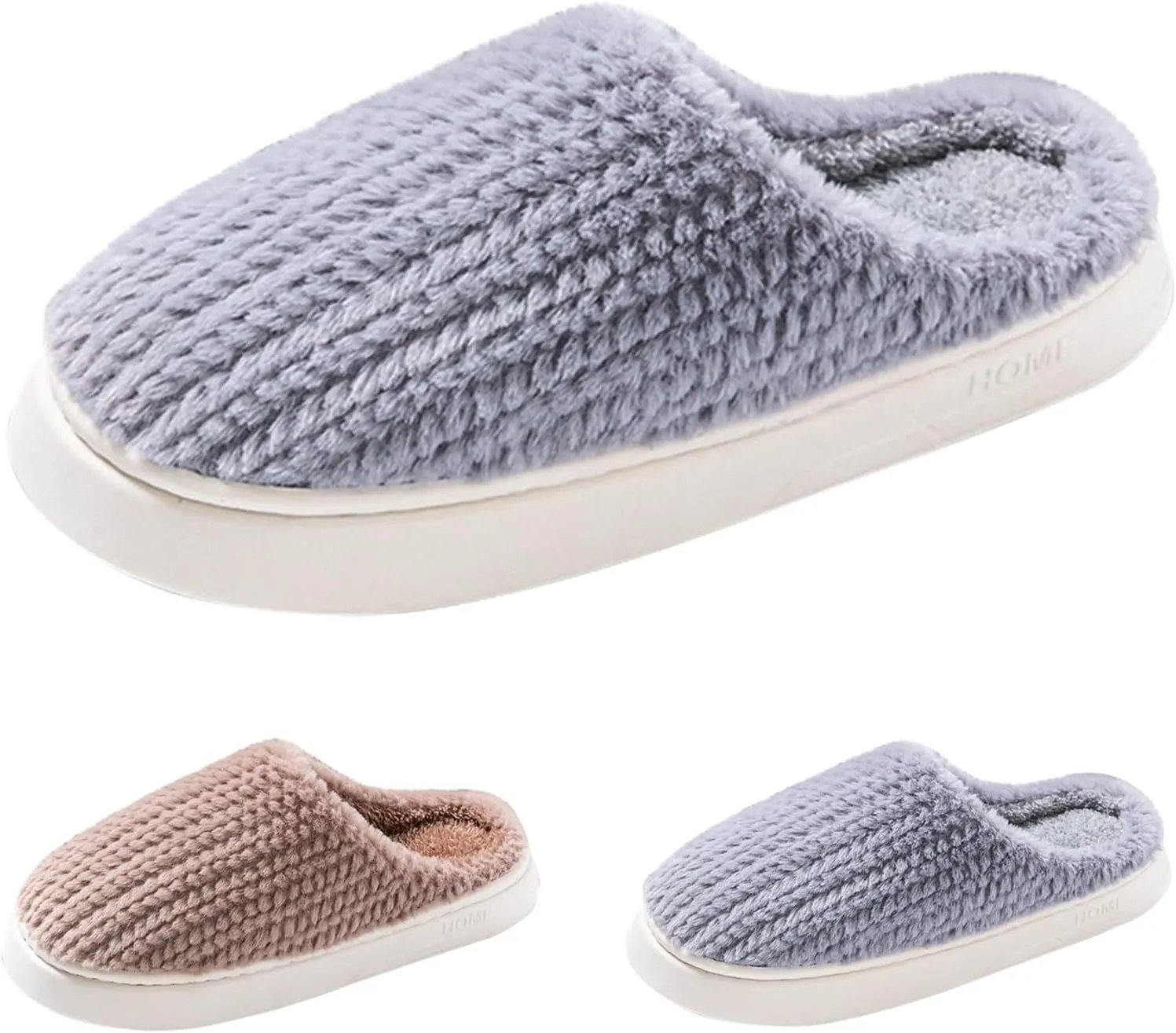 Mens House Slippers Couple Cotton Slippers Indoor Home Cotton Slippers Warm Non Slip Mens Indoor Slippers