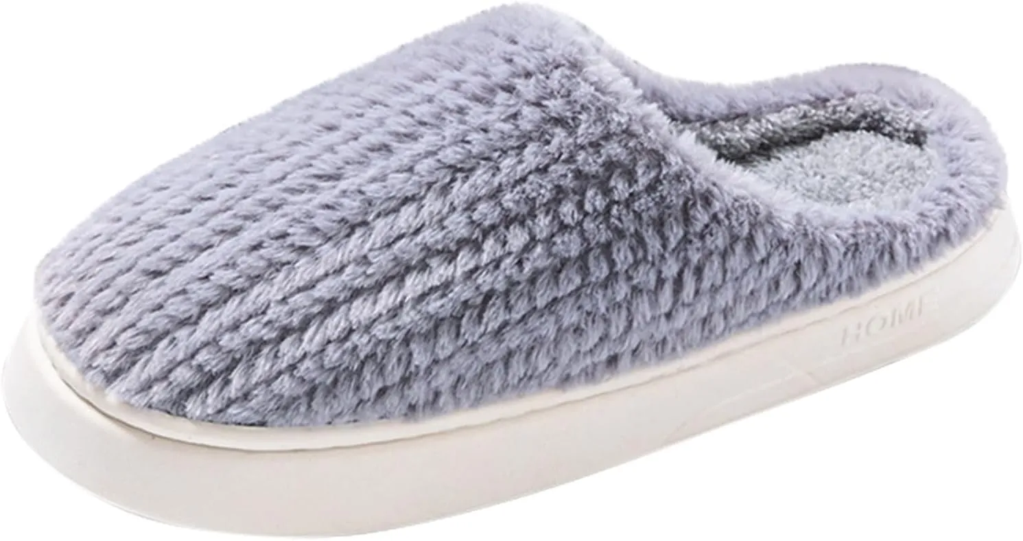 Mens House Slippers Couple Cotton Slippers Indoor Home Cotton Slippers Warm Non Slip Mens Indoor Slippers