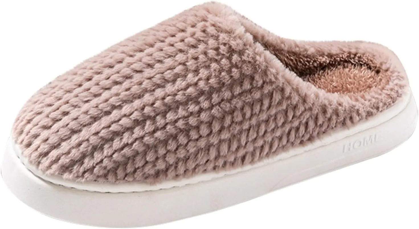 Mens House Slippers Couple Cotton Slippers Indoor Home Cotton Slippers Warm Non Slip Mens Indoor Slippers