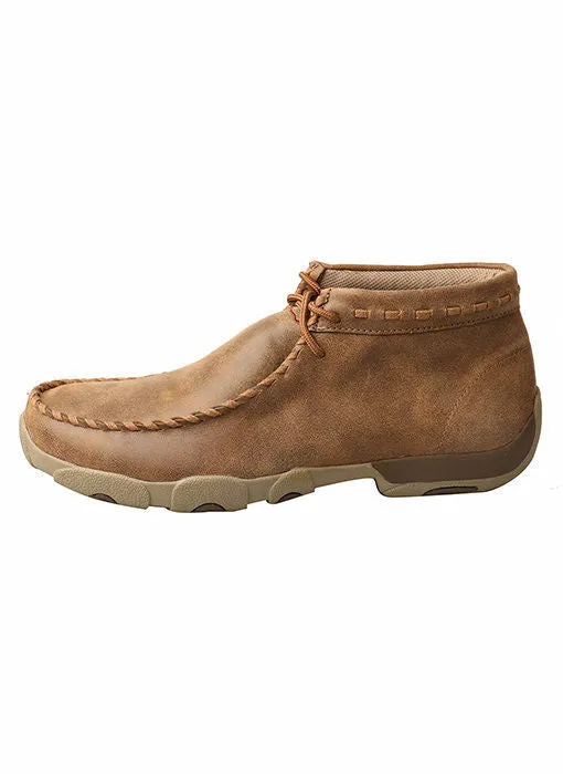 Men's Lace Edge Chukka Driving Moc by Twisted X MDM0049