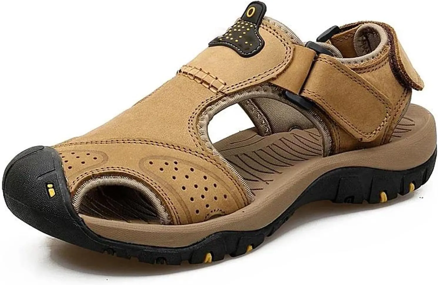 Men's Leather Sandals Summer Men's Shoes Outdoor Water Shoes