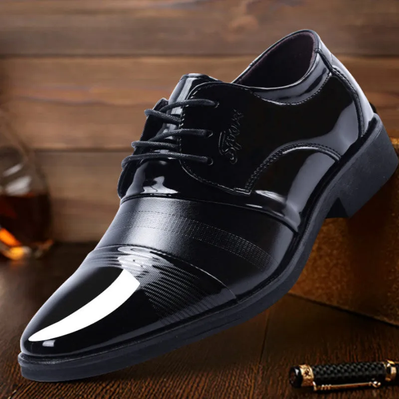 Men's Leather Slip-On Shoes