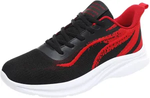 Men's Lightweight Non Slip Barefoot Shoes Outdoor Athletic Lace Up Hiking Shoe Men's Arch Support Insole Shoes