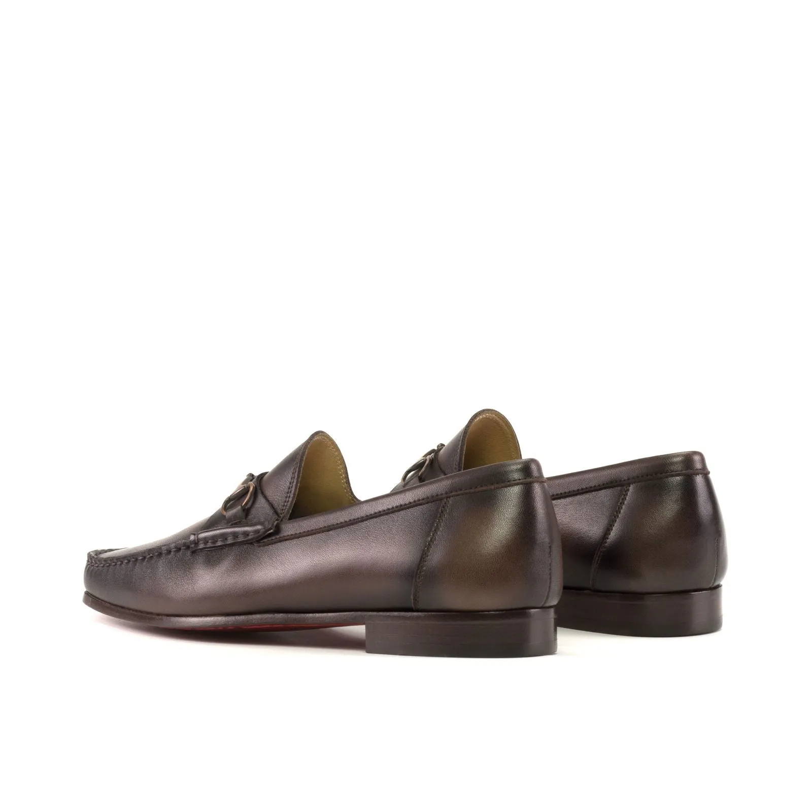 Men's Moccasin Leather Shoes Plus Size 5436