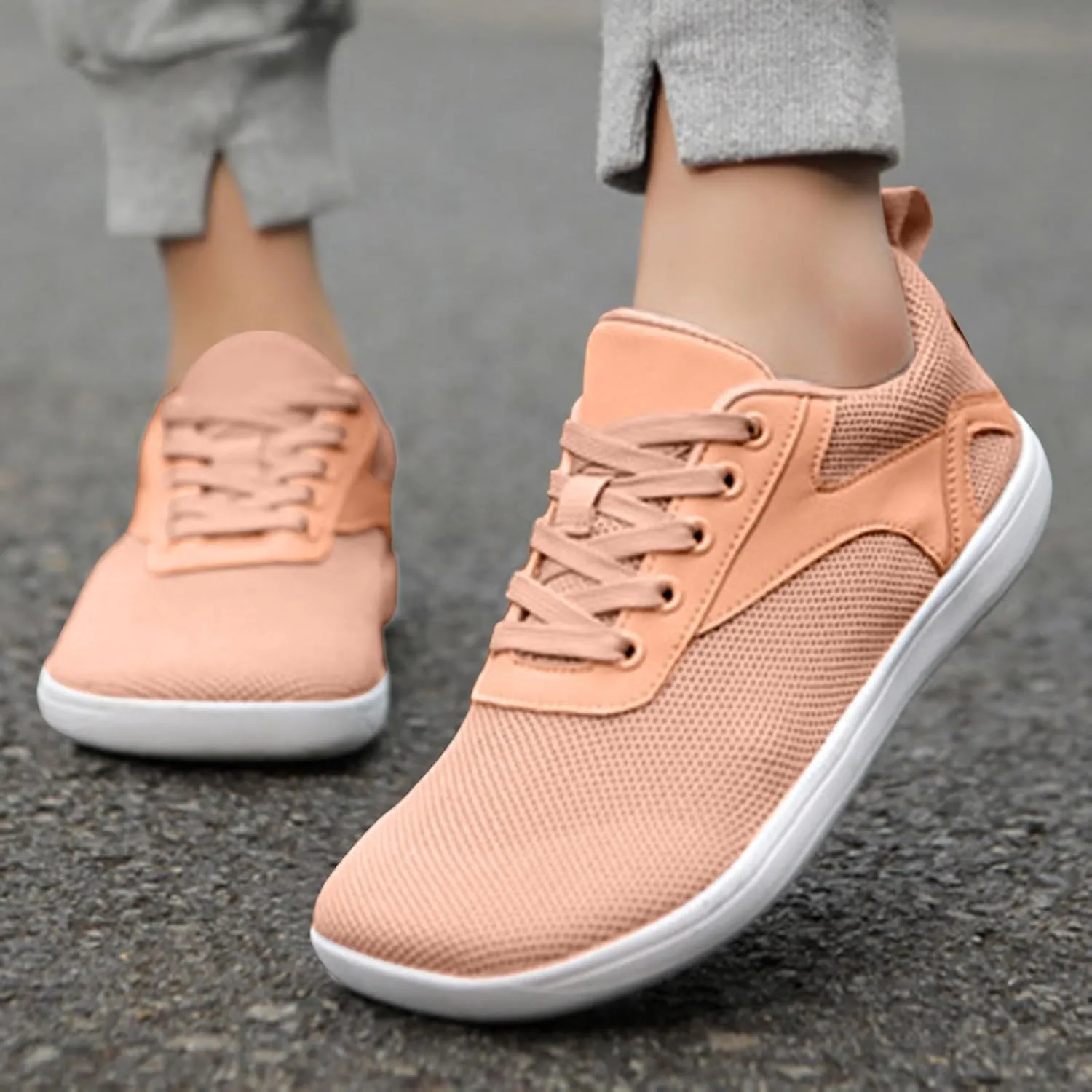 Men's Orthopedic Comfortable Slip-On Shoes Casual Sneaker Mesh Breathable Walking Shoe Memory Foam Hiking Shoes