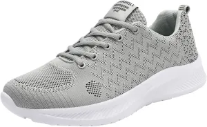 Men's Orthopedic Comfortable Slip-On Shoes Comfortable Breathable Lightweight Tennis Shoe Non Slip Walking Shoes