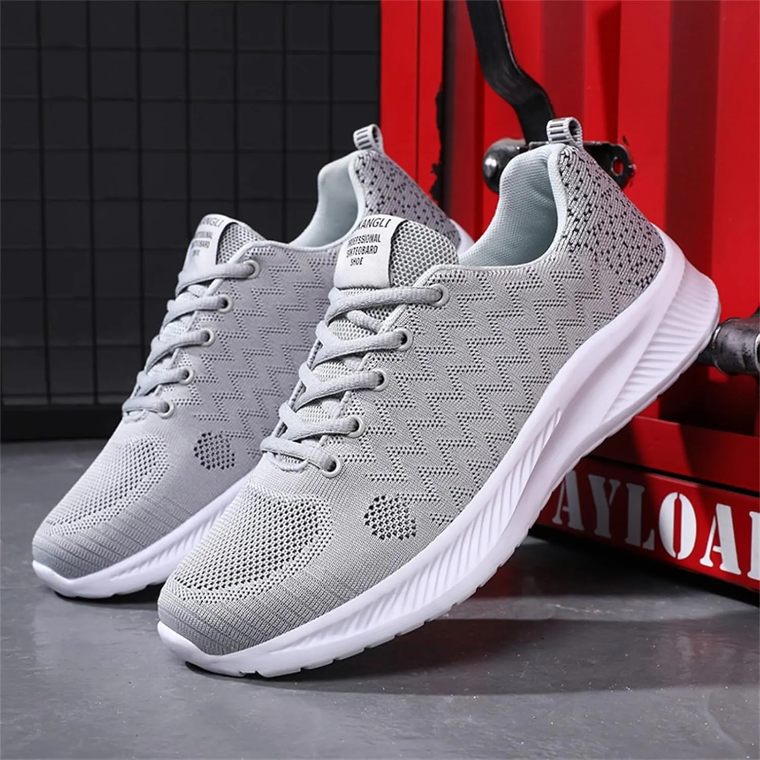 Men's Orthopedic Comfortable Slip-On Shoes Comfortable Breathable Lightweight Tennis Shoe Non Slip Walking Shoes