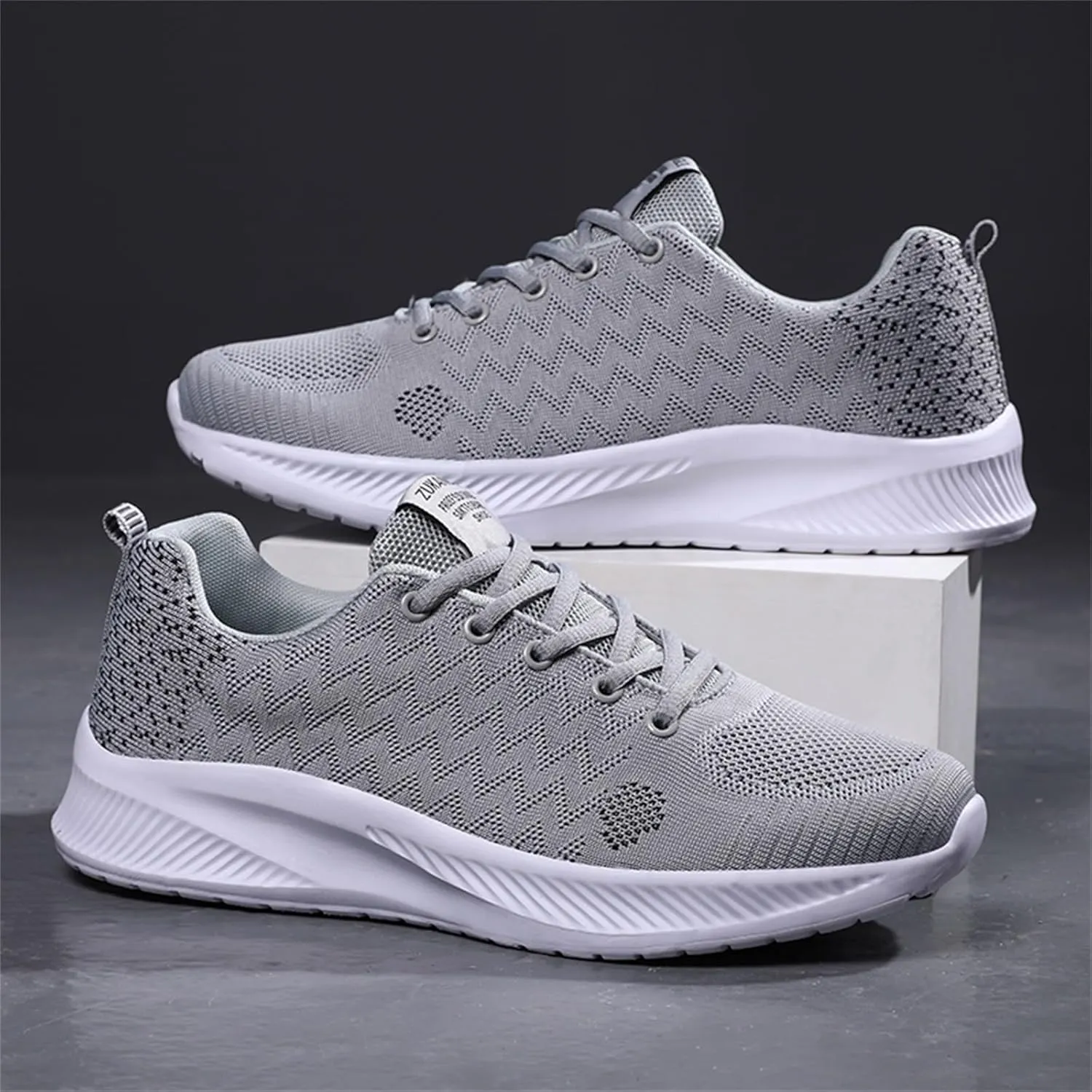 Men's Orthopedic Comfortable Slip-On Shoes Comfortable Breathable Lightweight Tennis Shoe Non Slip Walking Shoes