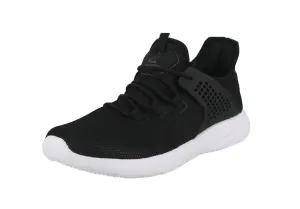 MEN'S SHOES BLACK MESH TENNIS SNEAKERS 6575LM