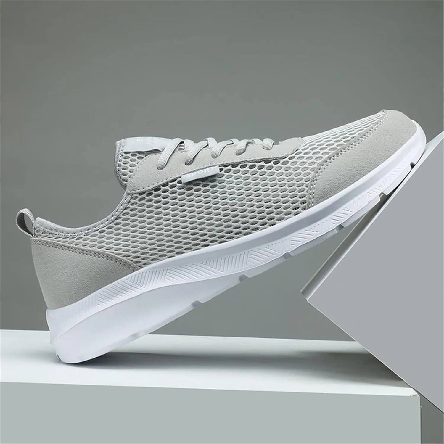 Men's Shoes Non Slip Shoes Mens Air Running Athletic Trail Tennis Sneaker Shoe for Men Breathable Comfort Walking for Men Tennis Trainer Brown