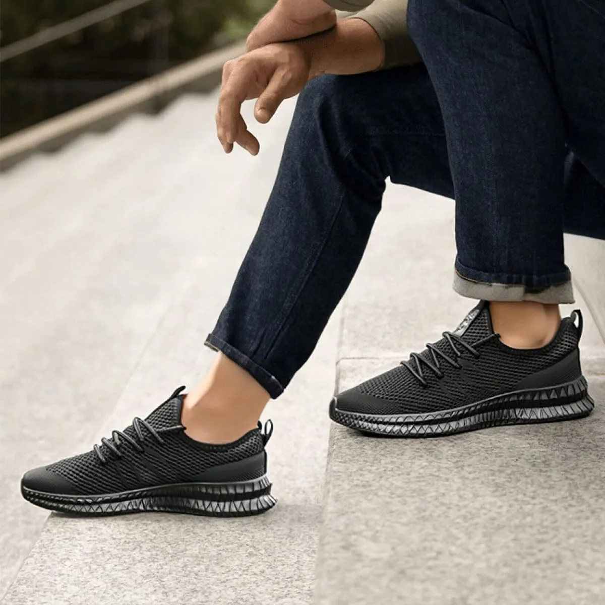 Men's Shoes Running Walking Sneakers Casual Tennis