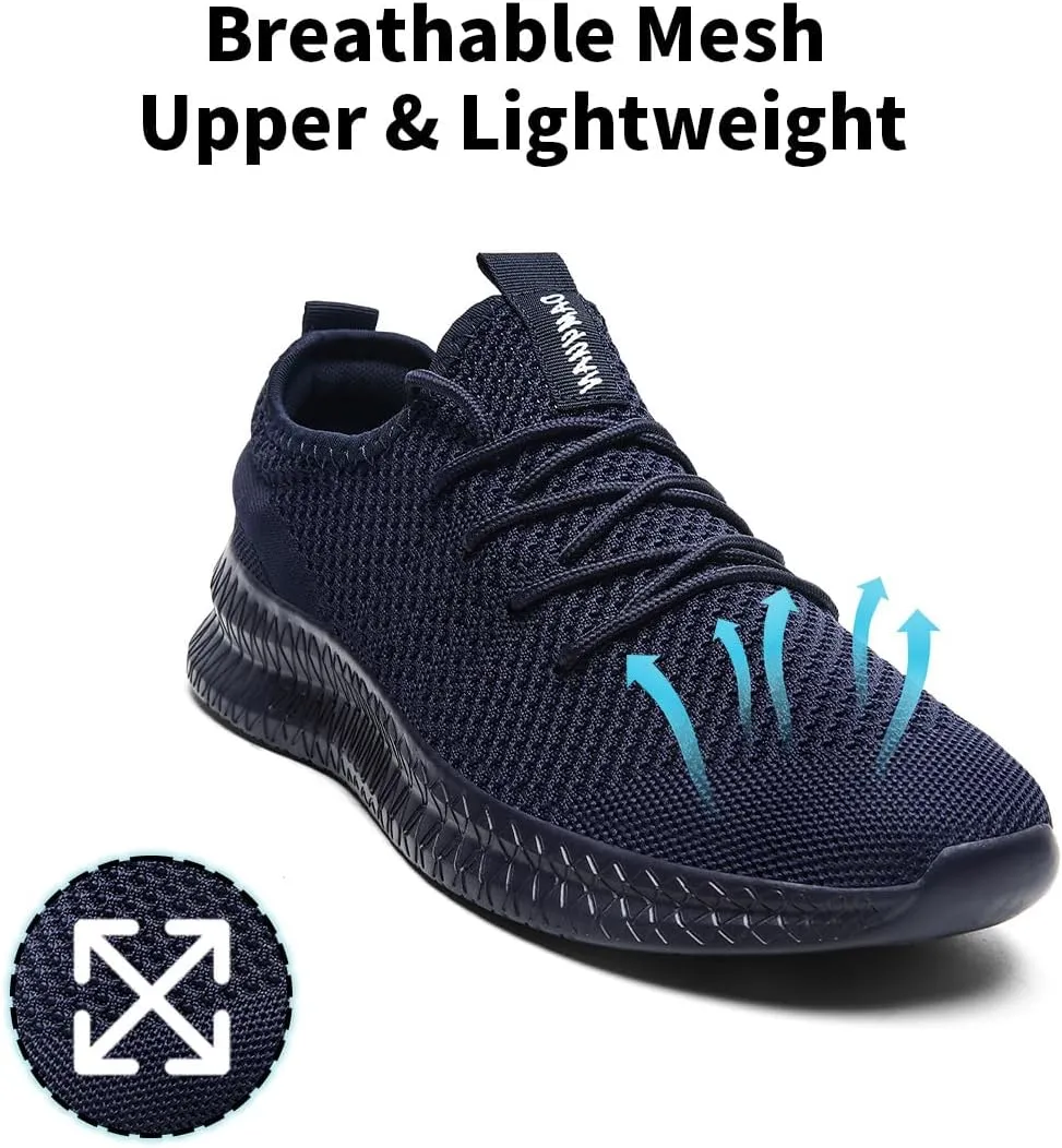 Men's Shoes Running Walking Sneakers Casual Tennis