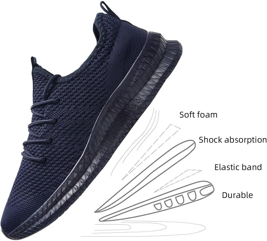 Men's Shoes Running Walking Sneakers Casual Tennis