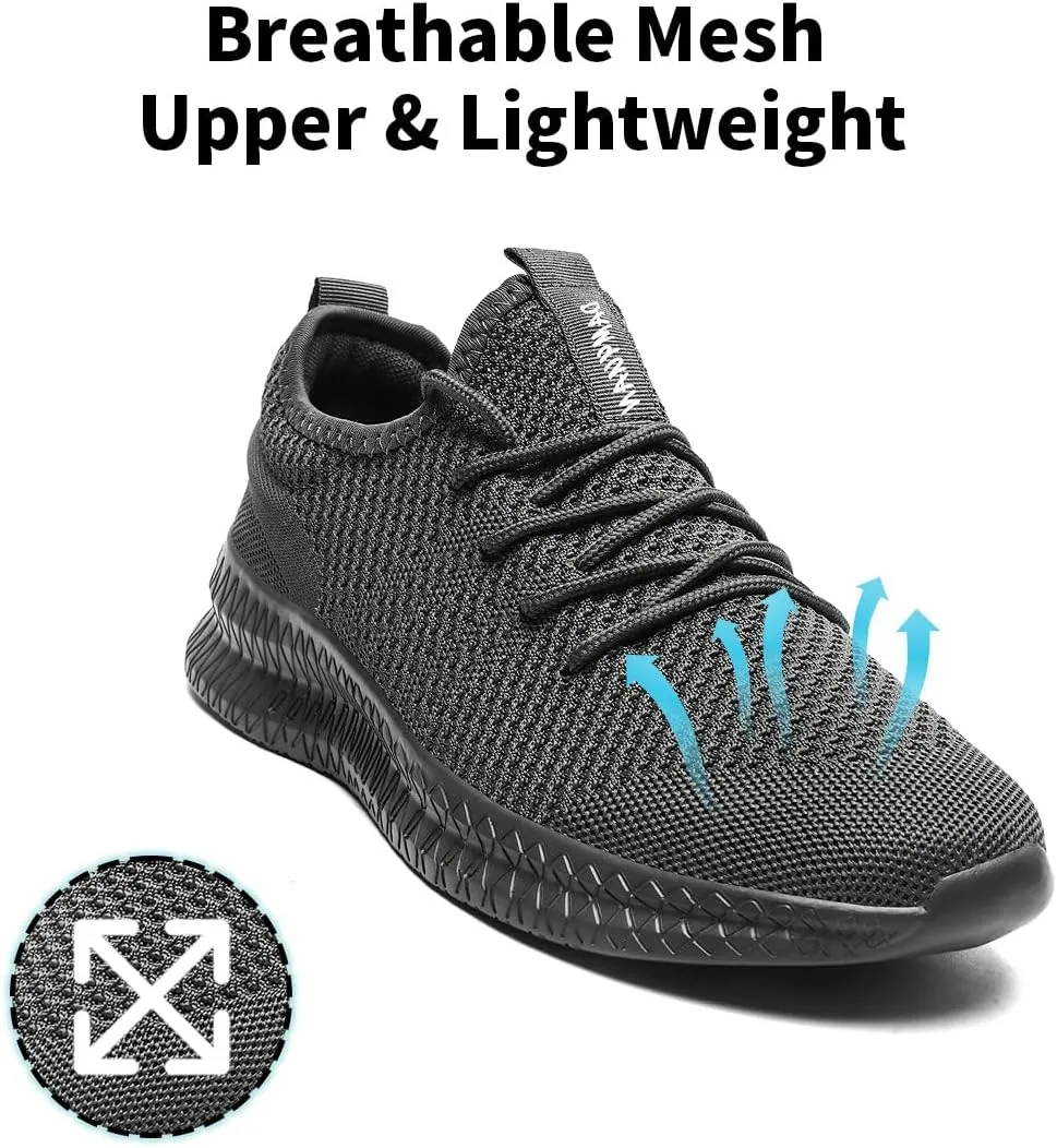Men's Shoes Running Walking Sneakers Casual Tennis