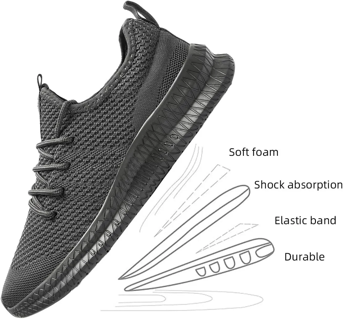 Men's Shoes Running Walking Sneakers Casual Tennis