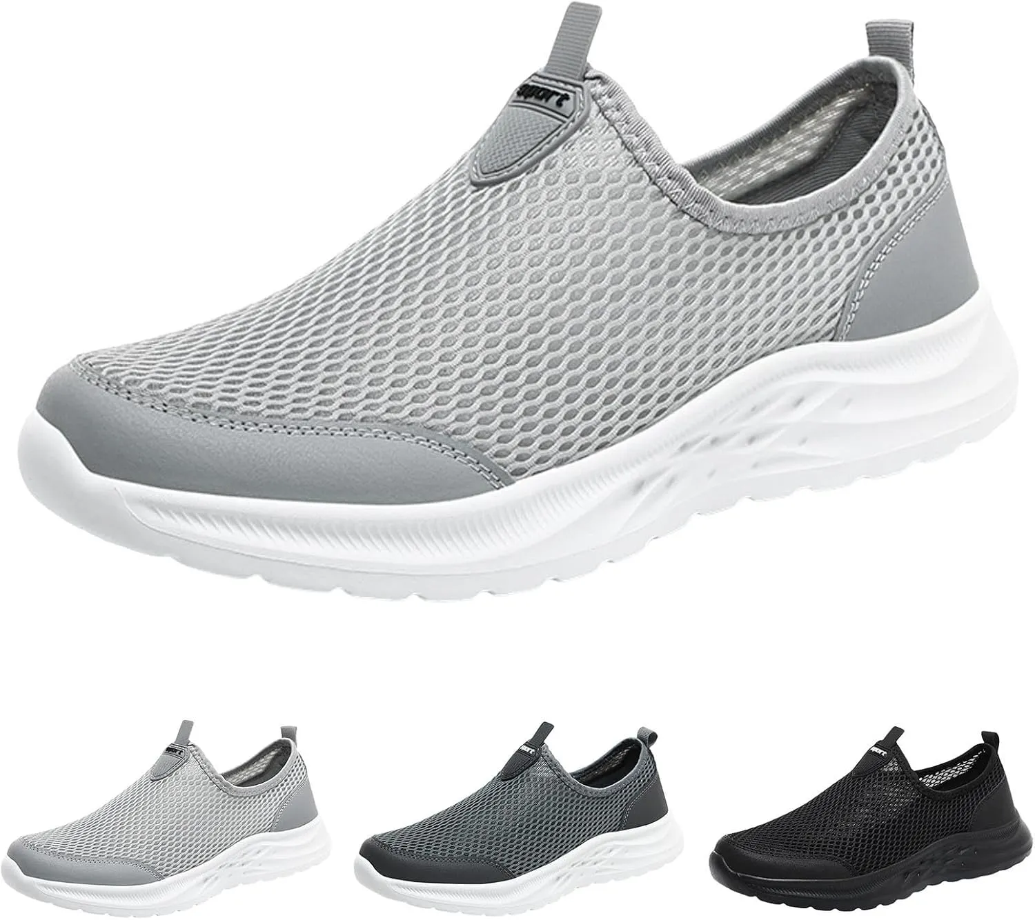 Mens Slip on Sneakers Men's Shoes Athletic Shoes for Men's Mens Air Running Shoes Athletic Trail Tennis Sneaker