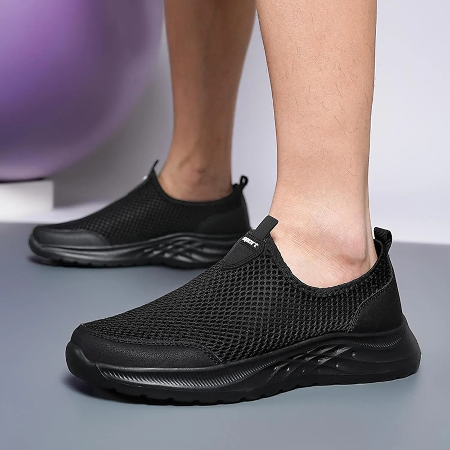 Mens Slip on Sneakers Men's Shoes Athletic Shoes for Men's Mens Air Running Shoes Athletic Trail Tennis Sneaker