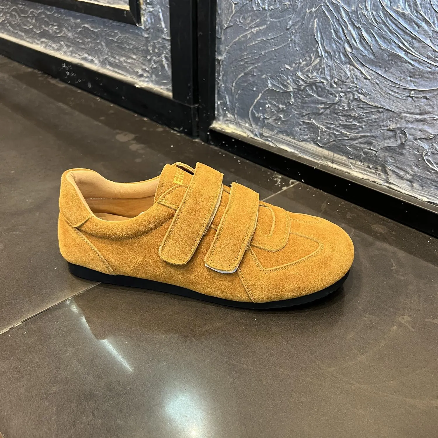 Men's slip-on suede casual shoes
